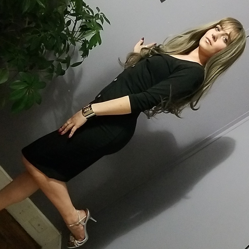 IMPORTED Form Fitting Office Dress - Picture 7 of 11